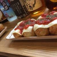 トマトソースたこ焼き