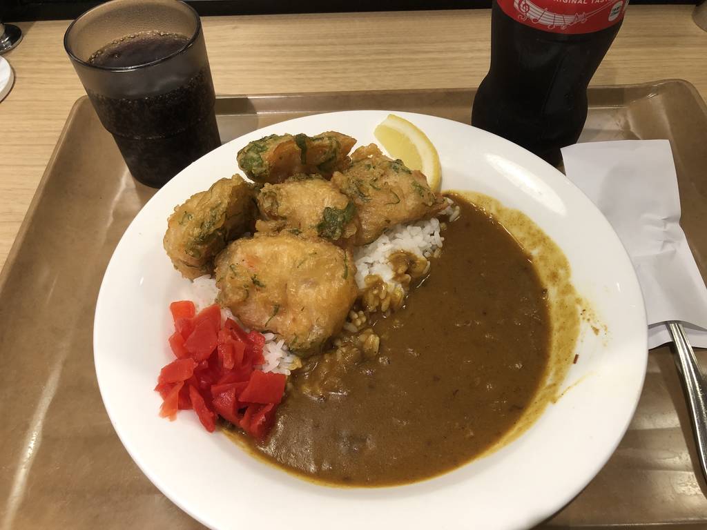 鶏むね肉の大葉揚げカレー