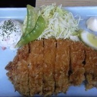 五元豚ロースかつ定食