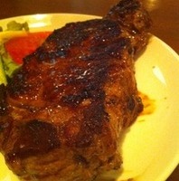 特選牛鉄板サーロインステーキ