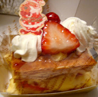 苺のミルフィーユ