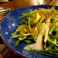 じゃこと九条ねぎのサラダ