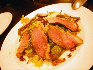 鴨ロースのサラダ バルサミコソース