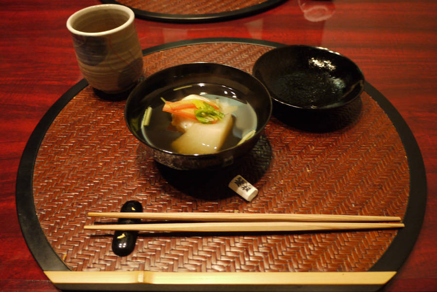 蛤しんじょの吸物