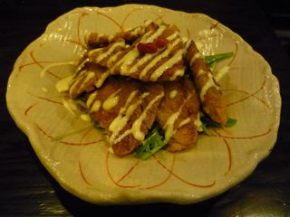 まぐろ竜田揚げ