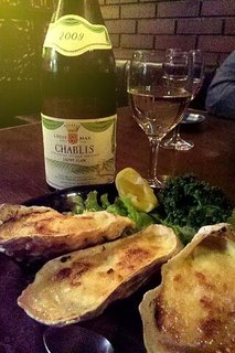 牡蠣のクリーム焼き