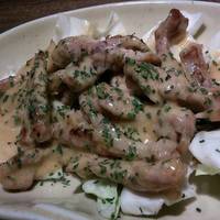 せせり身のマヨネーズ炒め