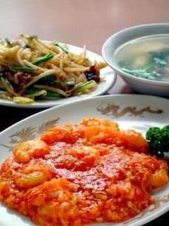 芝海老のチリソース