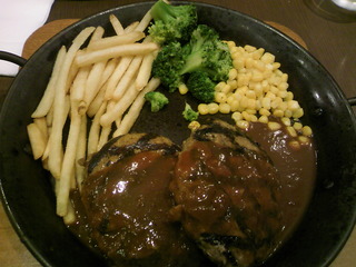 グリルハンバーグステーキ　ダブルサイズ