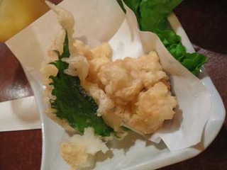 白子の天ぷら