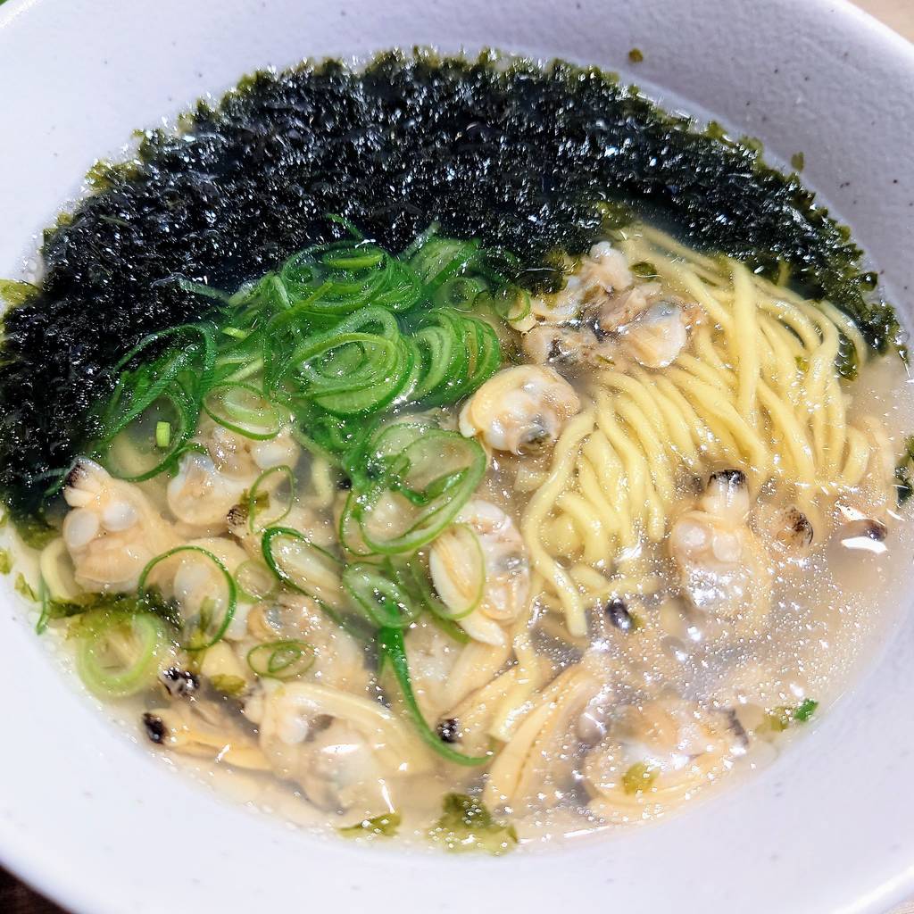 あさりの塩ラーメン