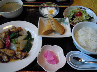 鶏肉の黒こしょう炒め