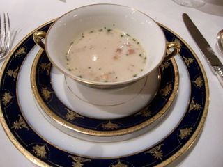 クラムチャウダースープ