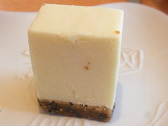 豆乳レアチーズケーキ