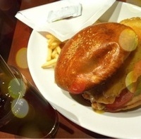 ハニーマスタードチキンバーガー