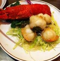 伊勢えびのウーロン茶芳香炒め