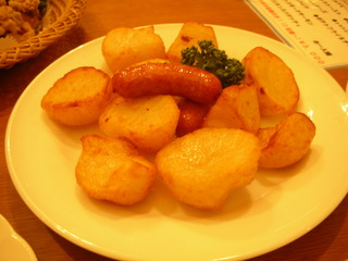 ポテトのフライ＆チョリソ