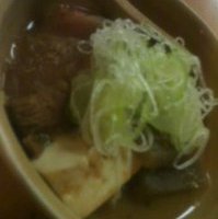 自家製もつ煮込み