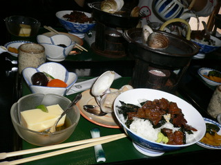 その手は桑名の焼ハマグリ定食