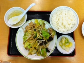 肉野菜定食