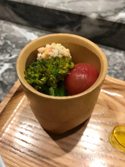 揚げ物とお野菜