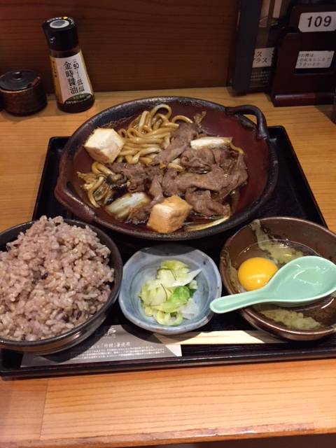 すき焼き定食（豚）