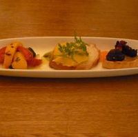 ３種のタパス盛り合わせ