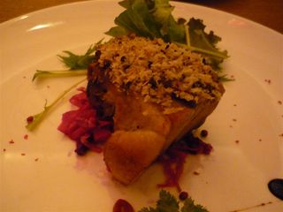 鹿児島産もち豚のパン粉焼き