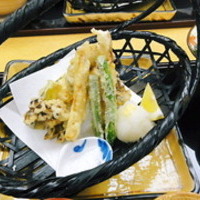 松茸と秋野菜の天ぷら