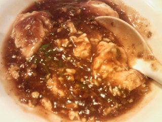 特製おぼろ豆腐のコク旨マーボー