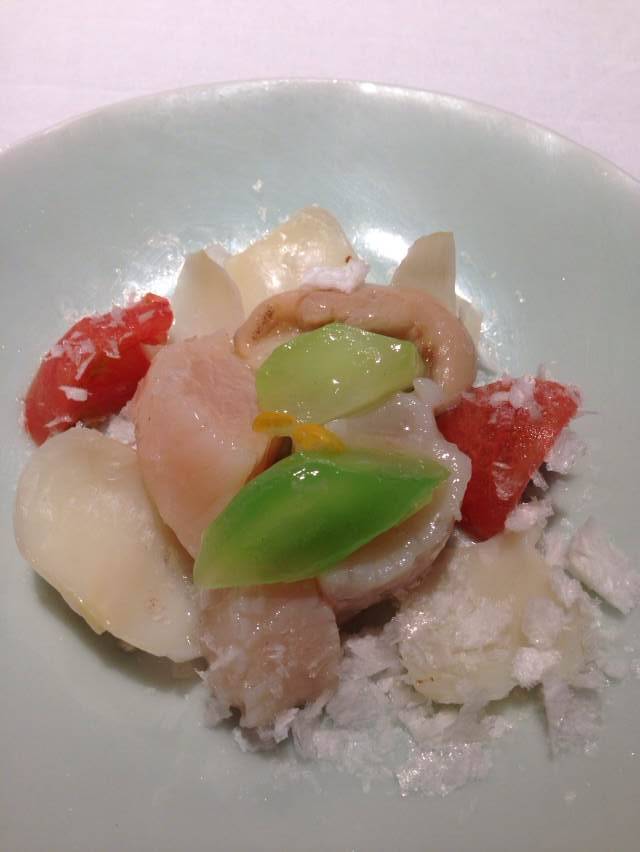 ホタテの炒め物