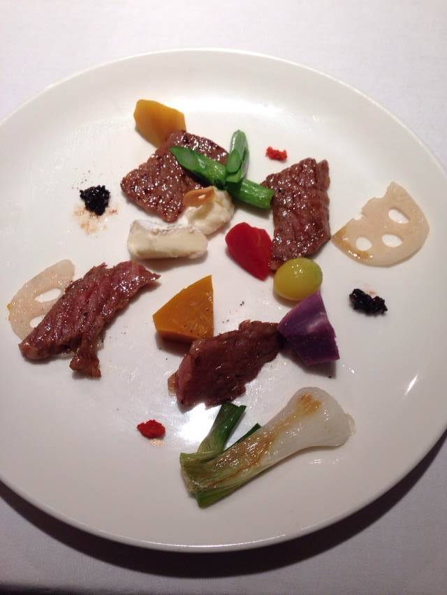 但馬牛の紹興酒炒め