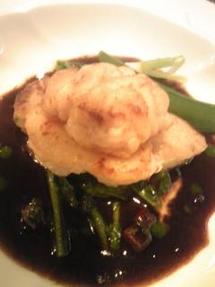 鱈と白子のムニエル