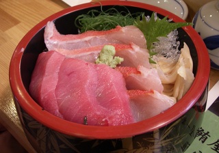 金目鯛・中トロ丼