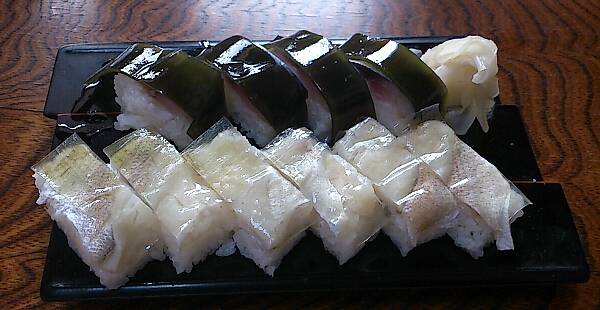 バッテラ＆小鯛の押し寿司