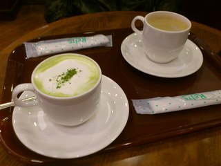 抹茶ラテ