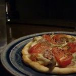 手作り生地のピッツァ