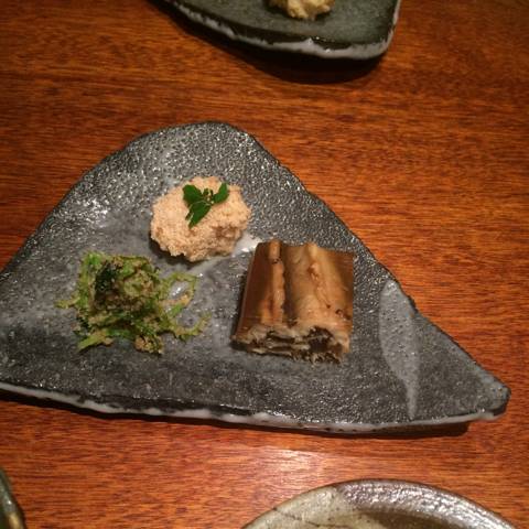 前菜です。期待が膨らむ！