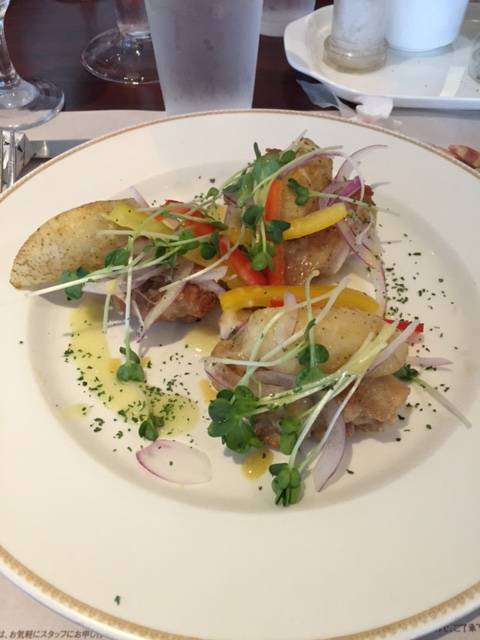 チキンとグリエ・マスタード風味のビネグレット