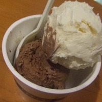 ダブルチョコアイスクリーム