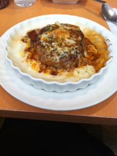 ハンバーグステーキドリア　木の子ソース入り