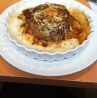 ハンバーグステーキドリア　木の子ソース入り