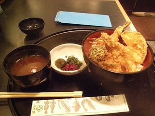 大海老天丼