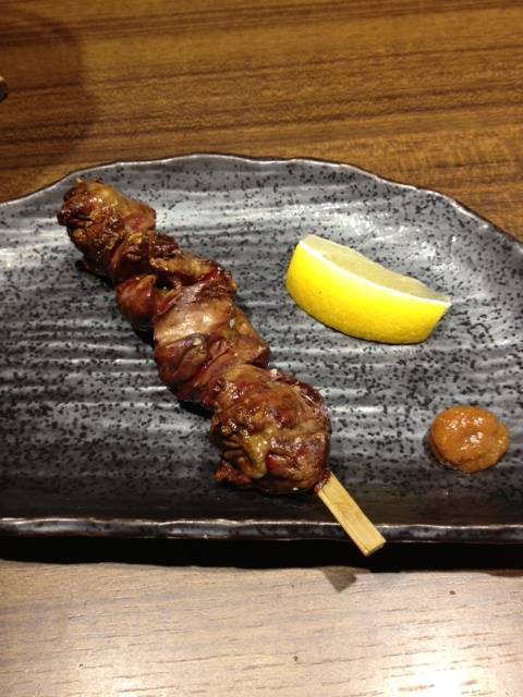 レバー焼き鳥（塩）