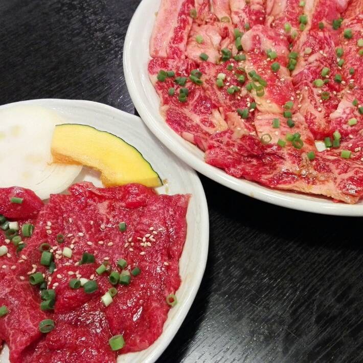 焼き肉盛り合わせ