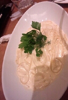 めんたいクリームパスタ