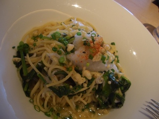 しらすとほうれん草、わかめの和風おろし仕立て