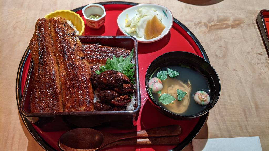 上うな重（肝入り）