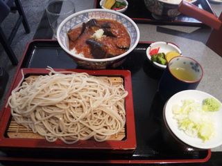 マーボなす丼セット