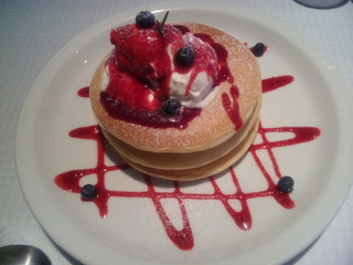 フレッシュブルーベリーパンケーキ